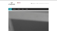Desktop Screenshot of calcada.ch