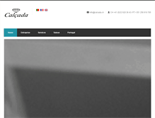 Tablet Screenshot of calcada.ch